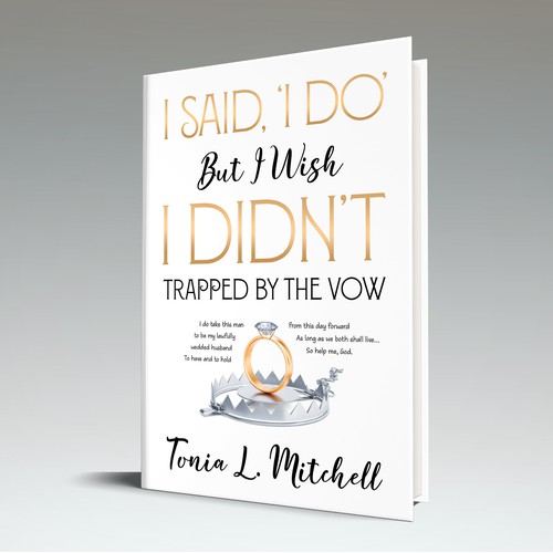 Creative and elegant book cover for a self help book