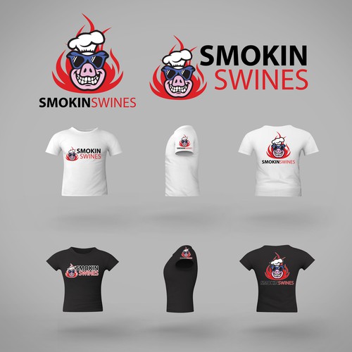 Smokin Swines - Logo Branding