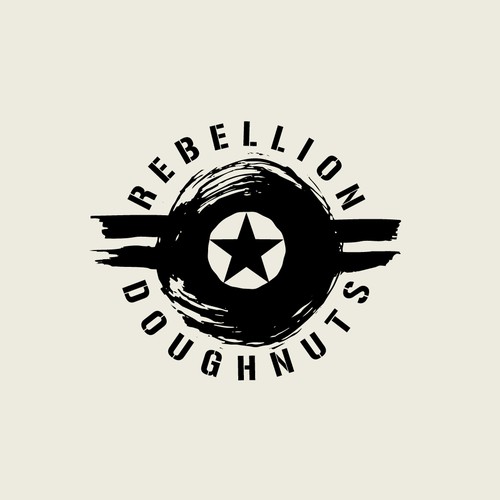 Logo for a veteran artisanal doughnut bakery