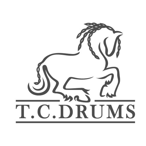 T. C. DRUMS LOGO