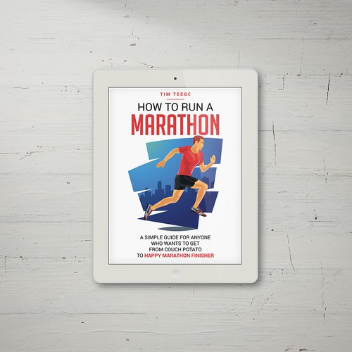 eBook Cover Wanted! Simple / minimalistic / elegant for a marathon running guide