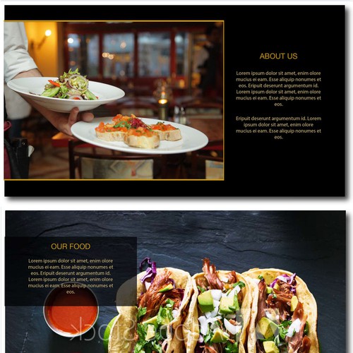 Powerpoint Presentation for a restaurant