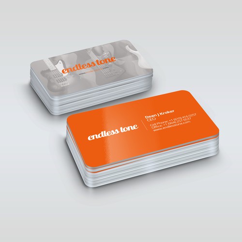 business card for Endless Tone