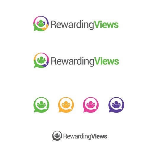 Logo design for RewardingViews