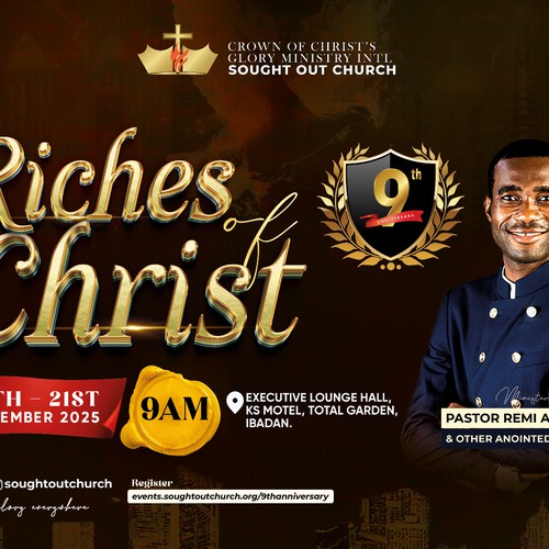 Banner design for church 