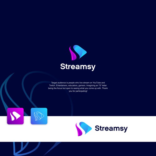 Streamsy - Design a fresh logo for our upcoming Live Streaming software product!