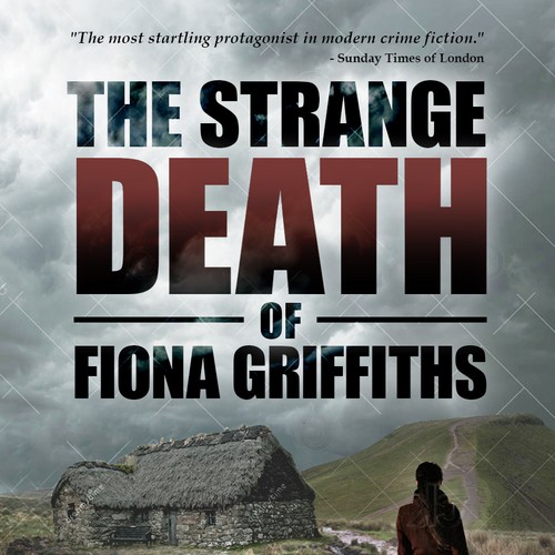 Create a book cover for a Welsh crime novel