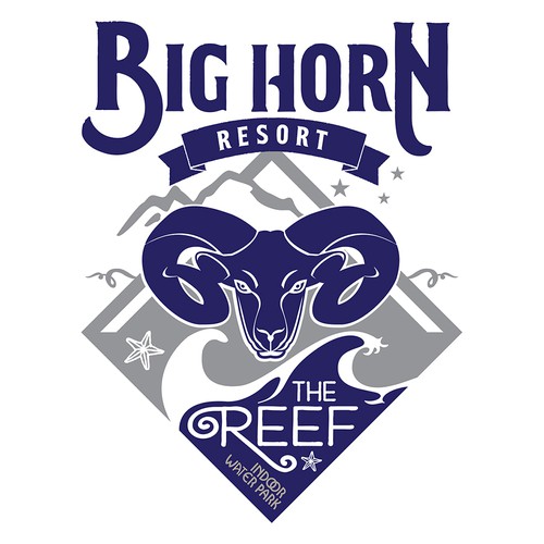 Big Horn Resort Logo Design