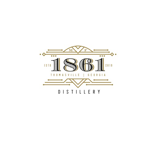 logo design for a traditional distillery