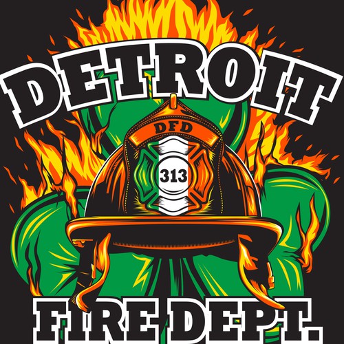 St. Pats Day Fire Dept. T-Shirt