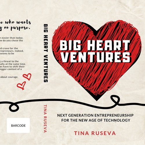 Big Heart Ventures Book Cover Contest Design