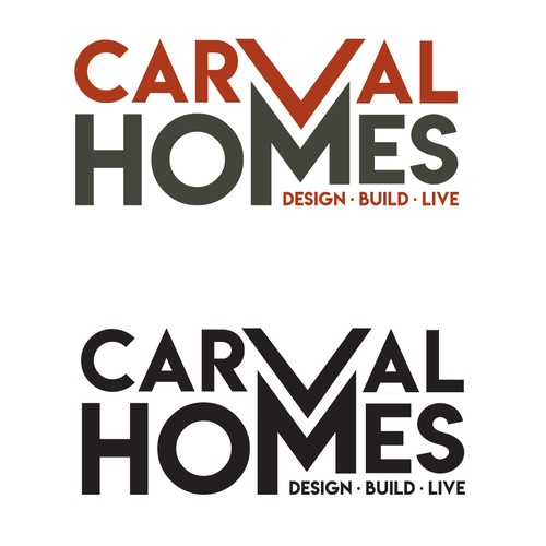 Logo Design for a custom home building company