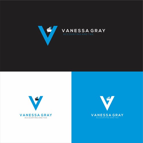 Bold Logo for Vanessa Gray