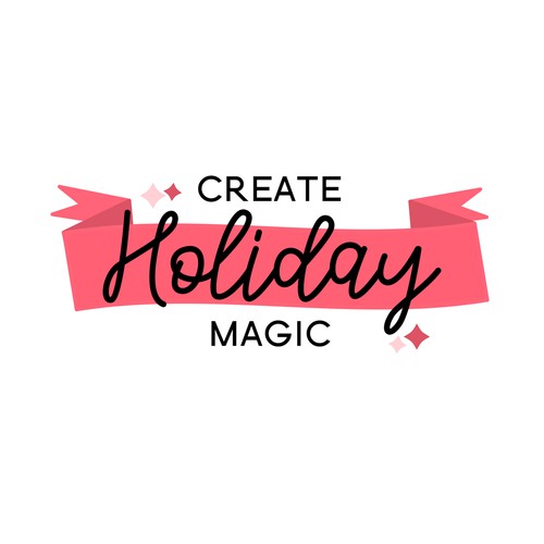 Create Holiday Magic Logo