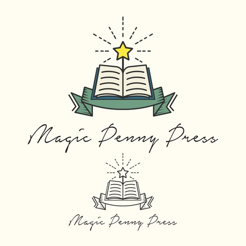 Magical Logo for Printing Press