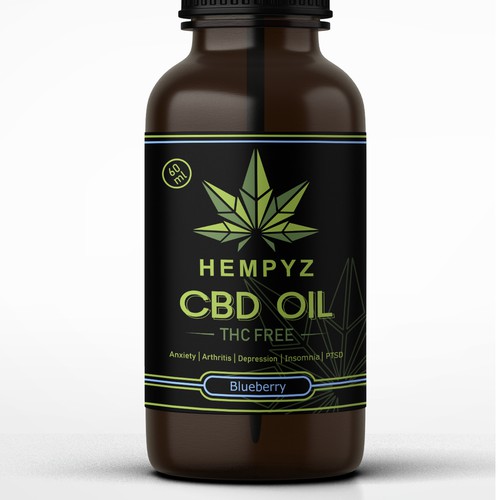 CBD Oil Label