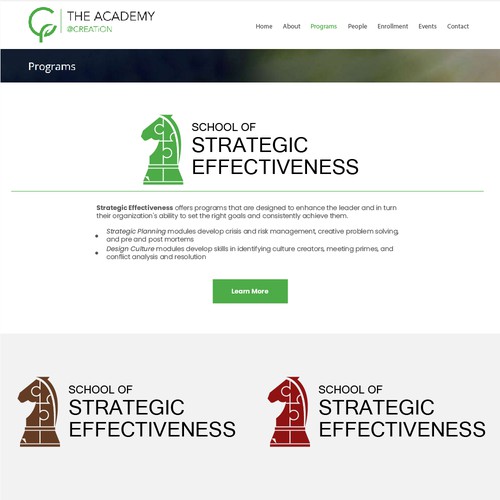 School of Strategic Fffectiveness Logo