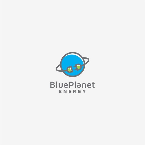 Logo concept for Bue Planet Energy