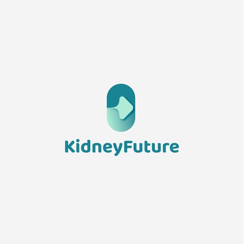Healthcare logo design for kidney care nonprofit