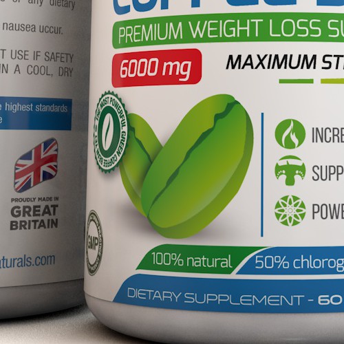 **Label Design** Needed for Premium weight Loss Supplement
