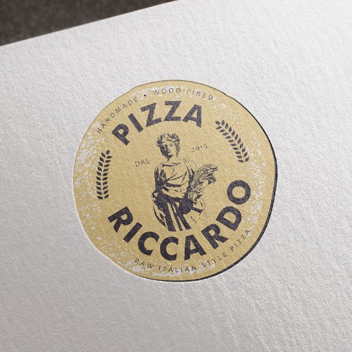 Logo for Pizza Riccardo