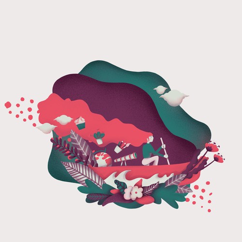 Landing Page Illustration