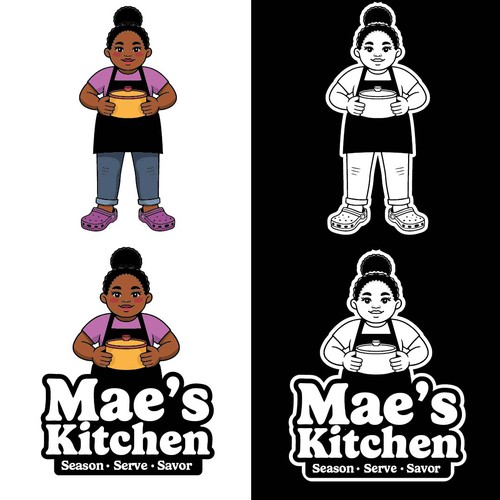 Pop-up restaurant logo