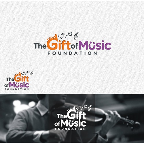 Help launch The Gift of Music Foundation with a WINNING Logo!