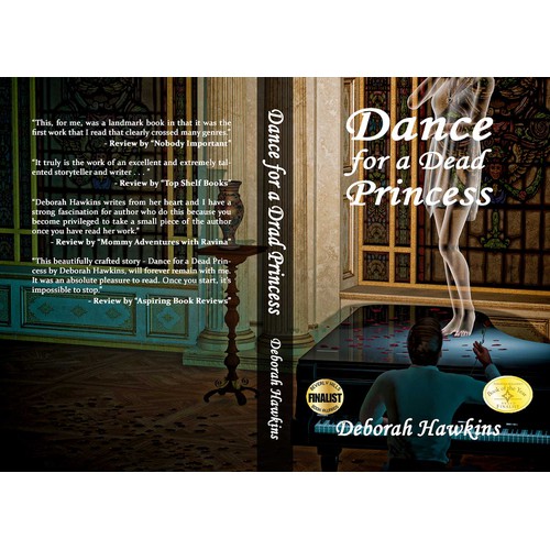 An illustrated cover created "Dance For A Dead Princess"