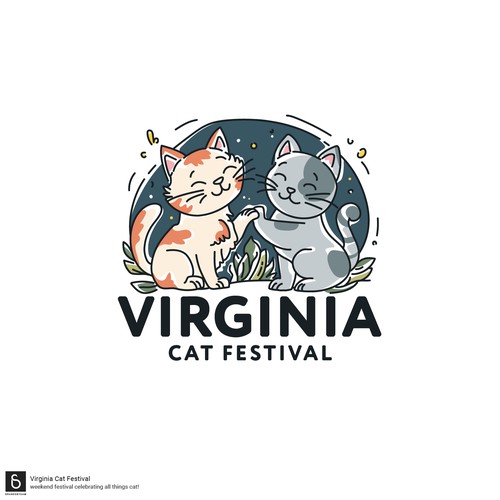 Illustrated Cats Logo