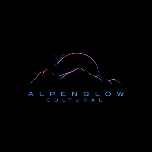 Abstract Mountain Logo