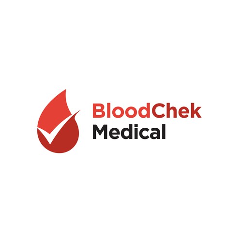 Logo concept for BloodCheck Medical