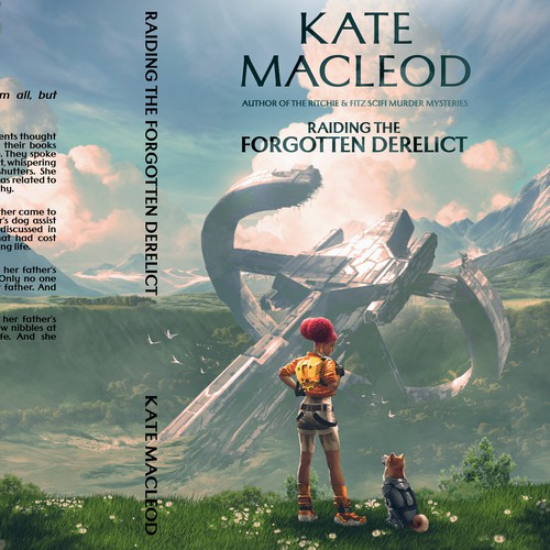 Sci Fi Illustration and Cover Design for Kate Macleod