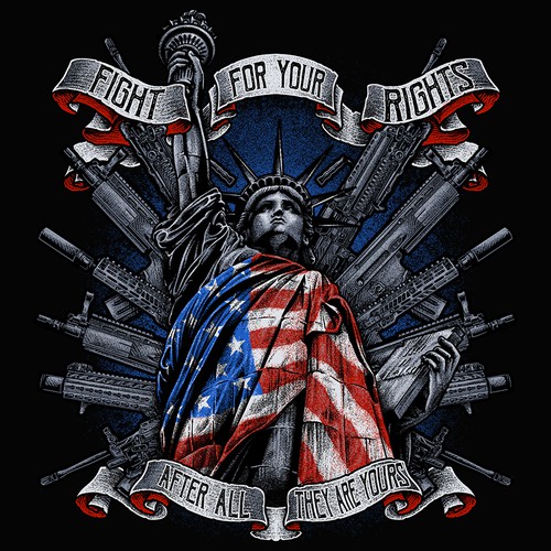 Patriotic Americans T-Shirt