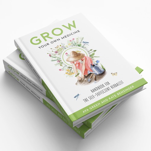 Book cover design - Herbal
