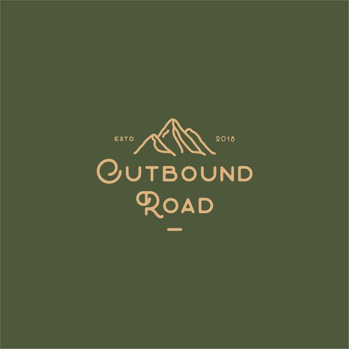 Outbound Road logo design