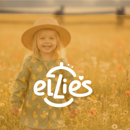 Handcrafted Typography Logo for Ellies