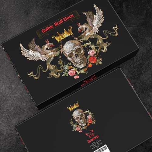 Gothic Clock Packaging Design