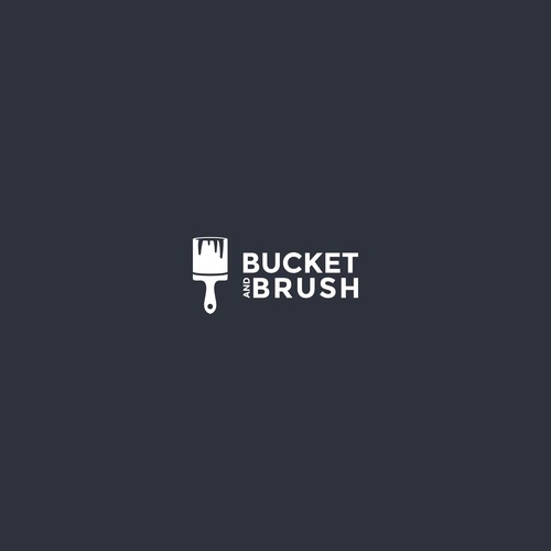 Bucket and brush