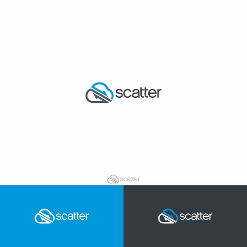 Create a privacy focused logo for Scatter, a cloud security company!