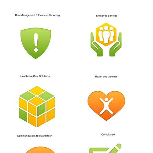Guaranteed! Icon Pack for Strategic Team Model of an innovative Benefits Solution Firm