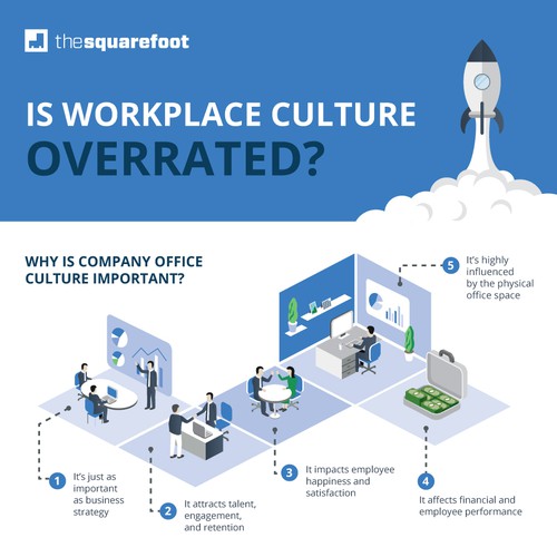 Startup Work Culture Infographic