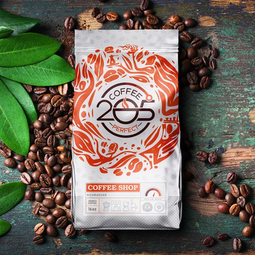 205 Coffee Packageing