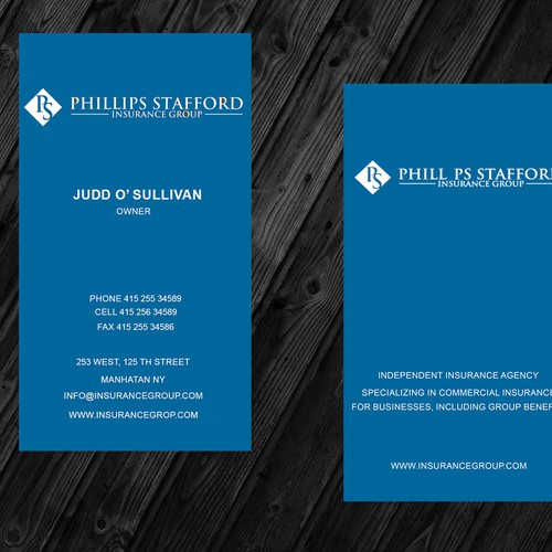 Create a professional modern business card design for a B2B startup