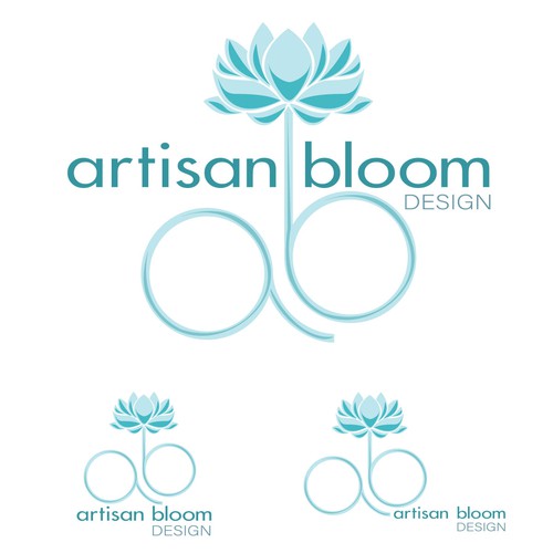 Logo concept for Artisan Bloom Design