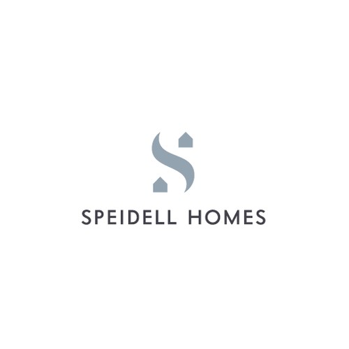 Logo for Speidell Homes, a house builder and real estate company