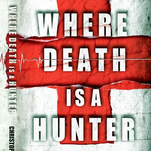 Where Death Is a Hunter Book Cover Design