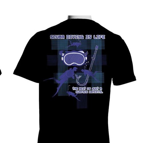 Artistic Diver T-shirt - Guarenteed Winner