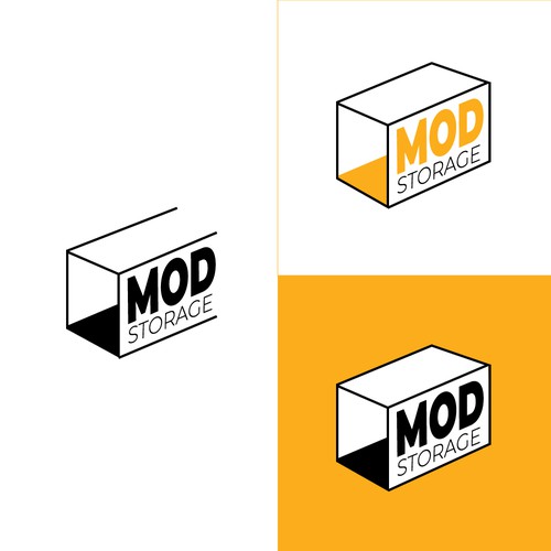 Bold logo for storage company