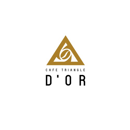 logo for Cafe triangle D'or a coffee bean roaster company